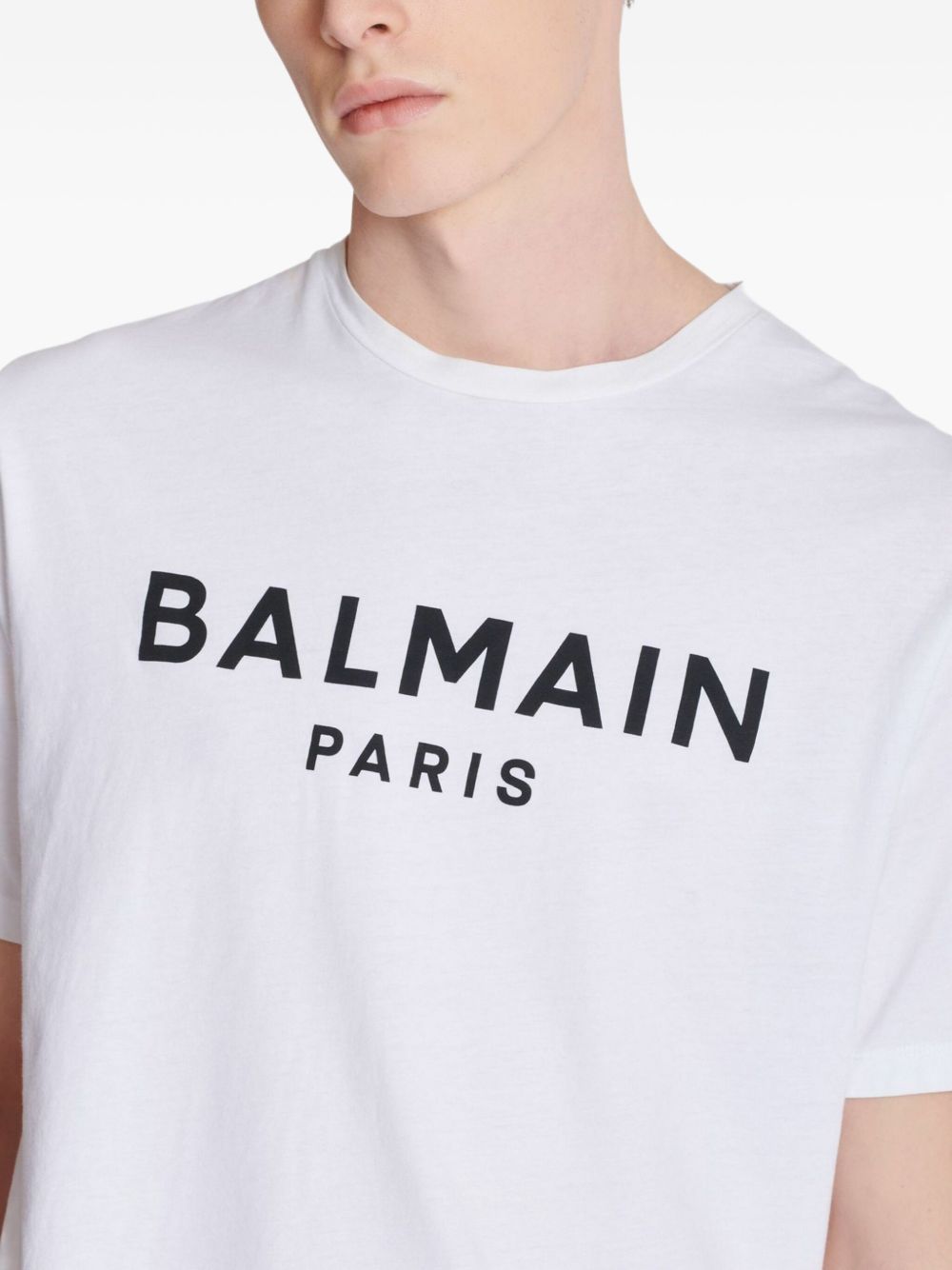 Balmain バルマンTシャツとポロスホワイト - Image 7