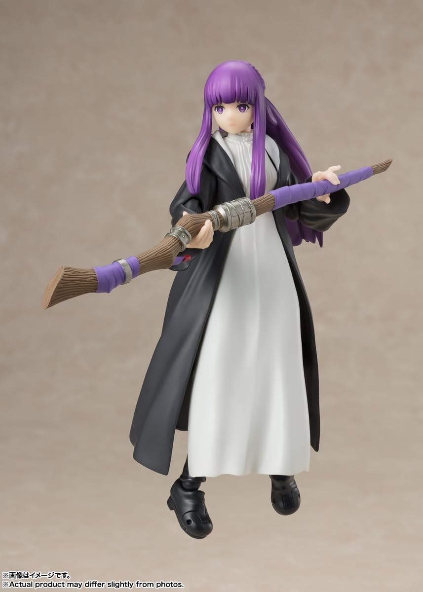 S.H. Figuarts Freeren Fern, Funeral, Approx. 5.5 inches (140 mm), PVC & ABS, Pre-painted Action Figure
