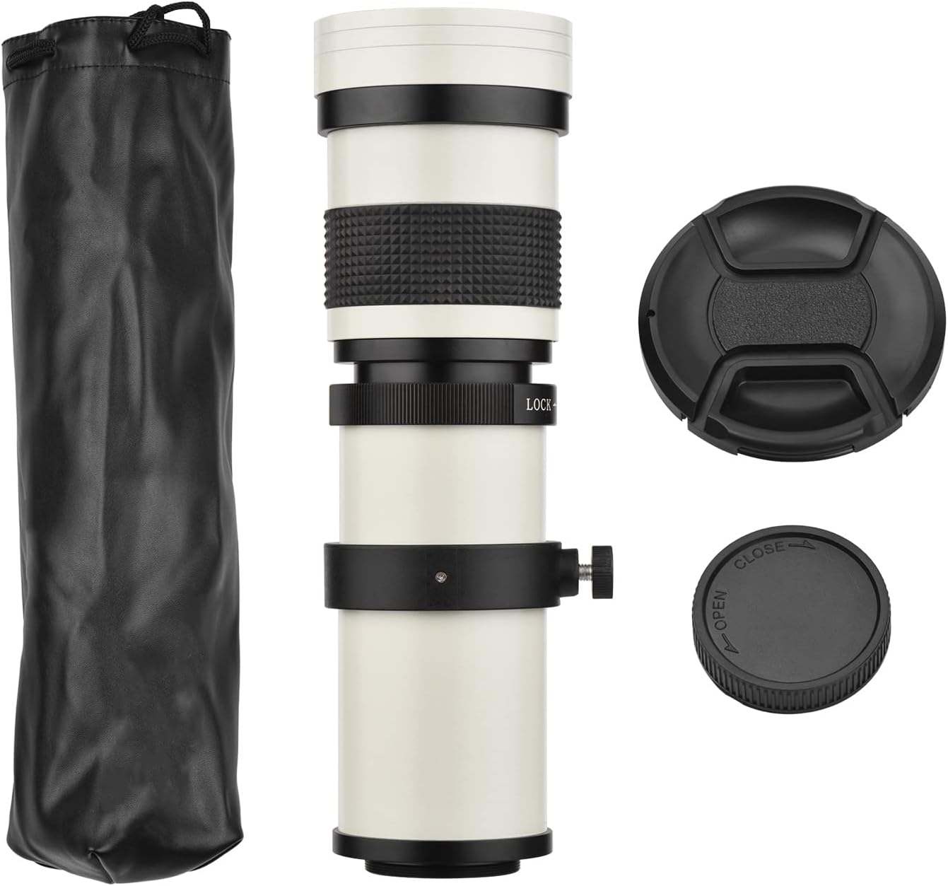 Super Telephoto Zoom Lens F/8.3-16 420-800mm T-Mount | For Canon Nikon Sony Fujifilm Olympus Cameras | Universal 1/4 Thread Replacement