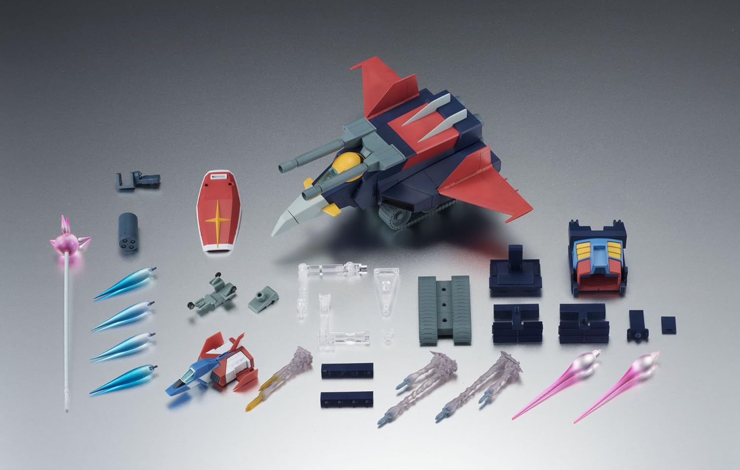 THE ROBOT SPIRITS Mobile Suit Gundam Side MS G - Fighter Ver.A.N.I.M.E. Approx. 6.7 inches (170 mm), ABS & PVC, Painted Articulated Figurine