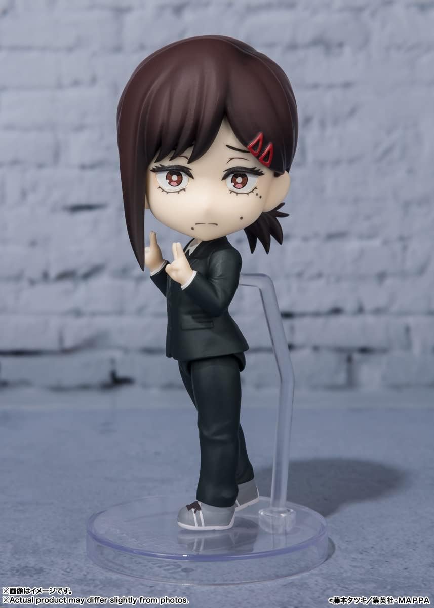 Figuarts Mini Chainsaw Man, Kobeni, Approx. 3.5 inches (90 mm), PVC & ABS, Pre-painted Action Figure