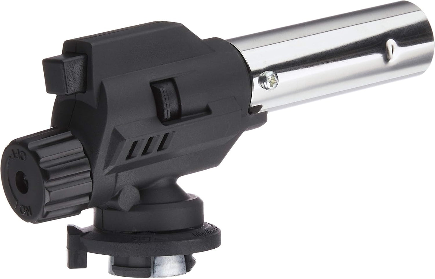 Shinfuji RZ-730SBK Burner Power Torch Gas Burner, Upside Down Use, Roasting, Cooking, Welding, Adjustable Power, Large Diameter 0.9 in (22 mm), Small, Black