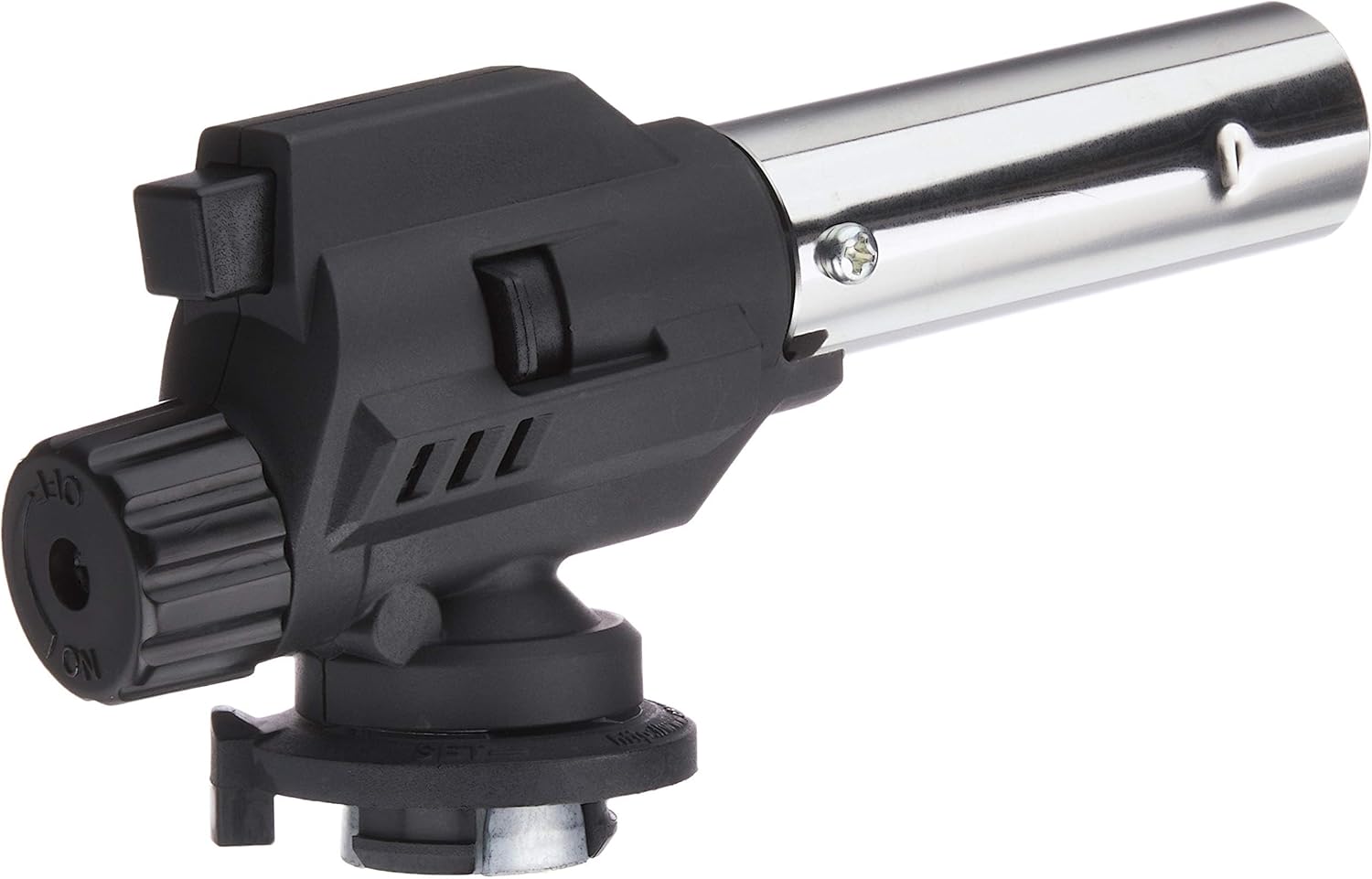 Shinfuji RZ-730SBK Burner Power Torch Gas Burner, Upside Down Use, Roasting, Cooking, Welding, Adjustable Power, Large Diameter 0.9 in (22 mm), Small, Black