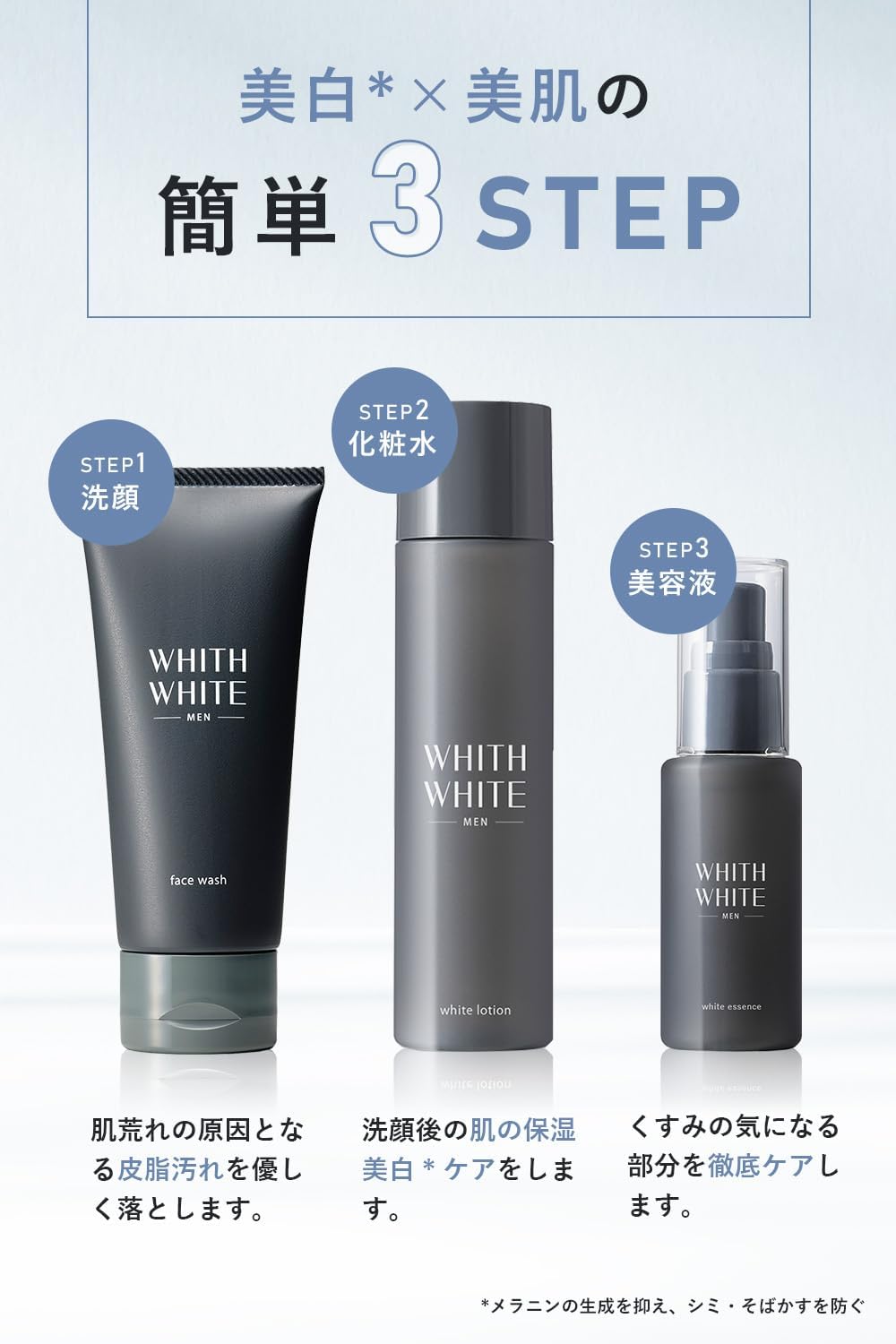 Phiswhite Men's Lotion, Whitening, Moisturizing, 4.2 fl oz (120 ml), Placenta, Collagen, Formulated, Quasi-Drug,