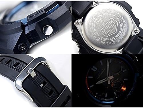 Self-Defense Force Police Officer Entrance Celebration Public Servant G-SHOCK 20 ATM Water Resistant Radio Solar Digiana Plastic Belt Watch for Men (AWG-M100A-1A, AWG-M100B-1A, AWG-M100MR-4A)