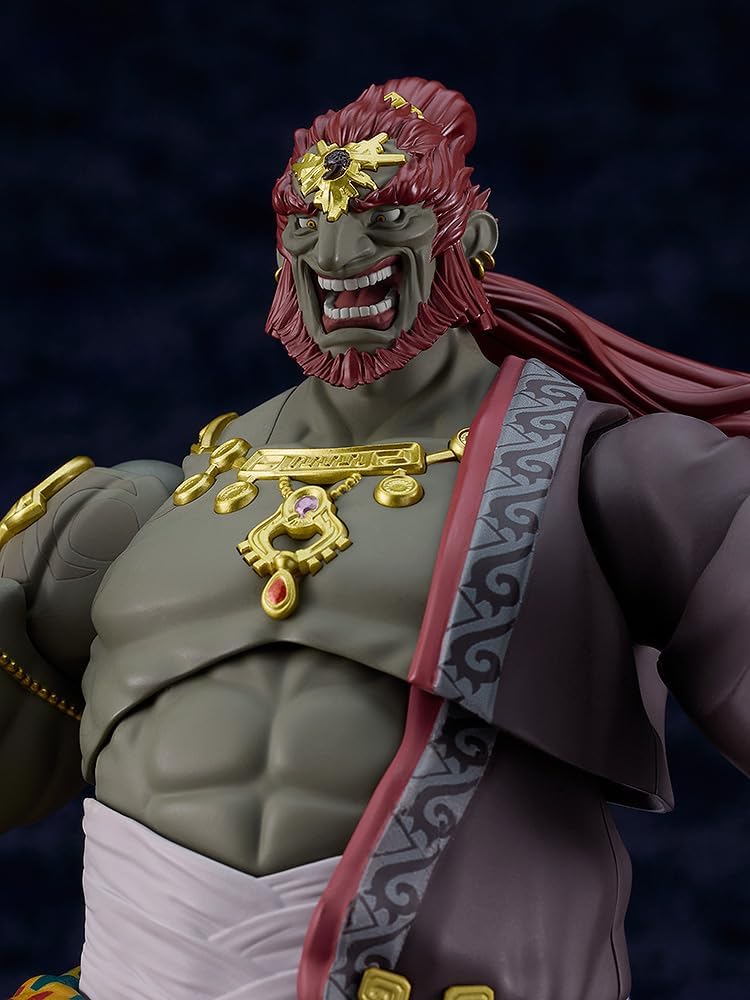figma The Legend of Zelda Tears of the Kingdom Ganondorov Tears of the Kingdom Ver. Non-scale, Plastic, Pre-painted Action Figure