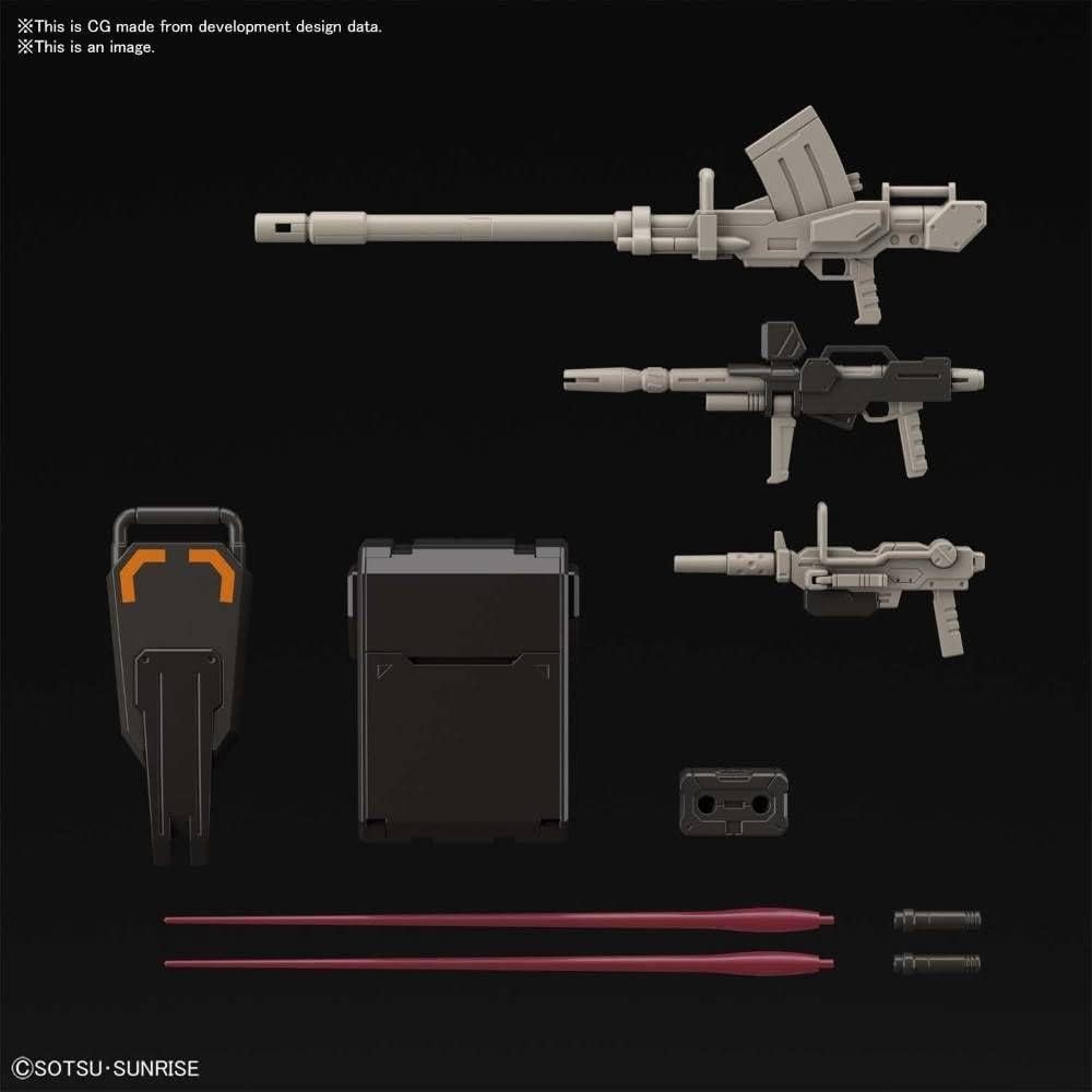 Bandai Hobby HG Gundam Breaker Battrog - Ground Type Gundam Bandai Spirits Hobby HG Battlelog Plastic Model Kit Multi (199619)