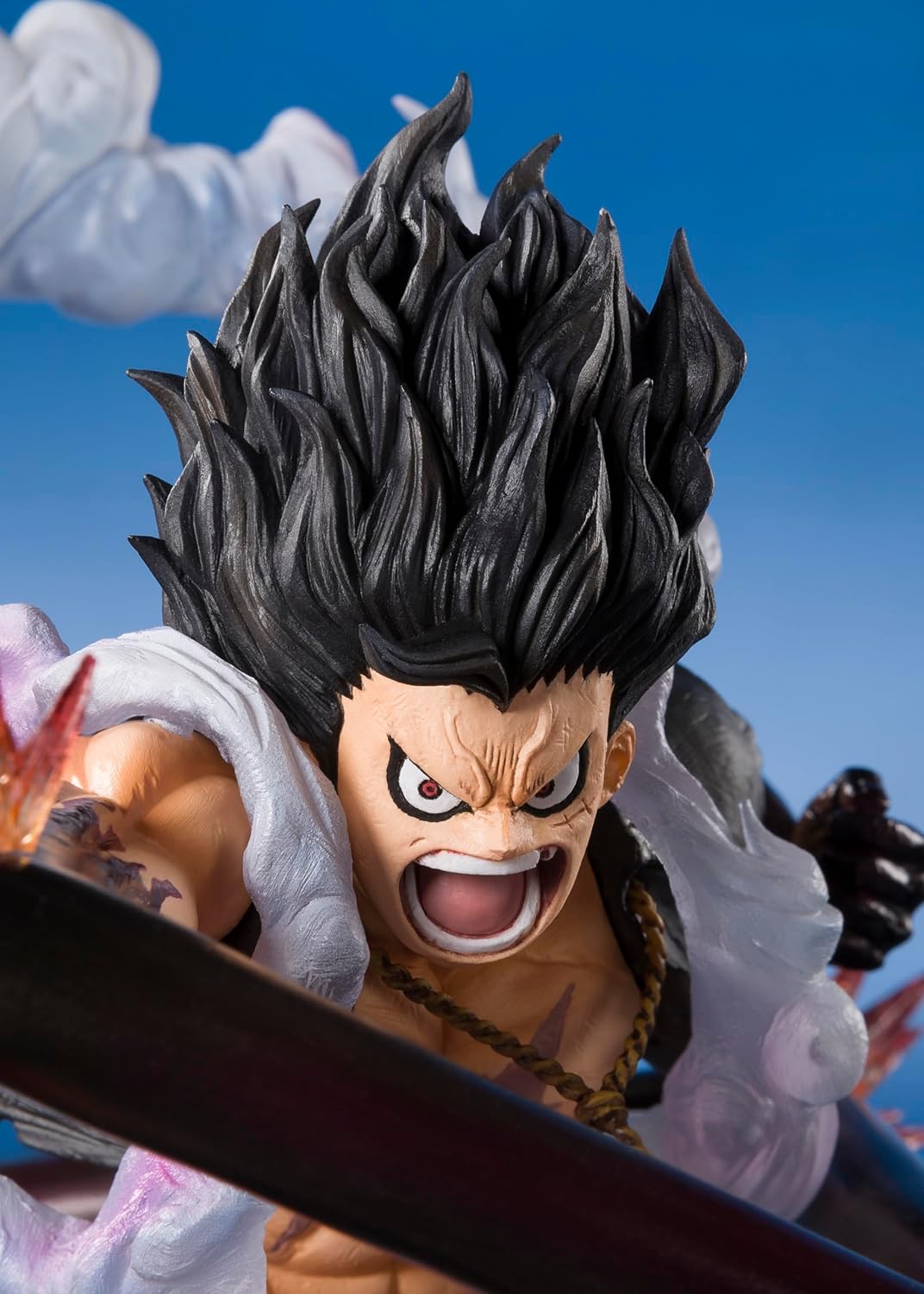 Tamashi Nations Figuarts Zero One Piece (Super Battle) Monkey D. Luffy Gear 4 Snake Man Osahai (Resale Version) Approx. 6.3 inches (160 mm), PVC & ABS Pre-painted Complete Figure