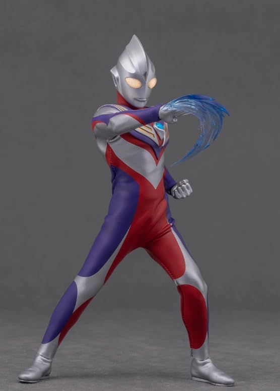 Alphamax Ultraman Tiga, Multi-Type, 1/12 Action Figure, Complete Product, Luminous, Japanese Version