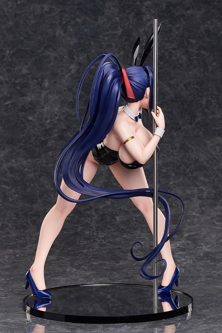 Freeing High School DxD Hero Himejima, Asuno Raw Foot Bunny Ver., 2nd Plastic Painted and Assembled Product, 1/4 Scale, Includes Exclusive Pedestal, Total Height Approx. 16.1 inches (410 mm), Includes