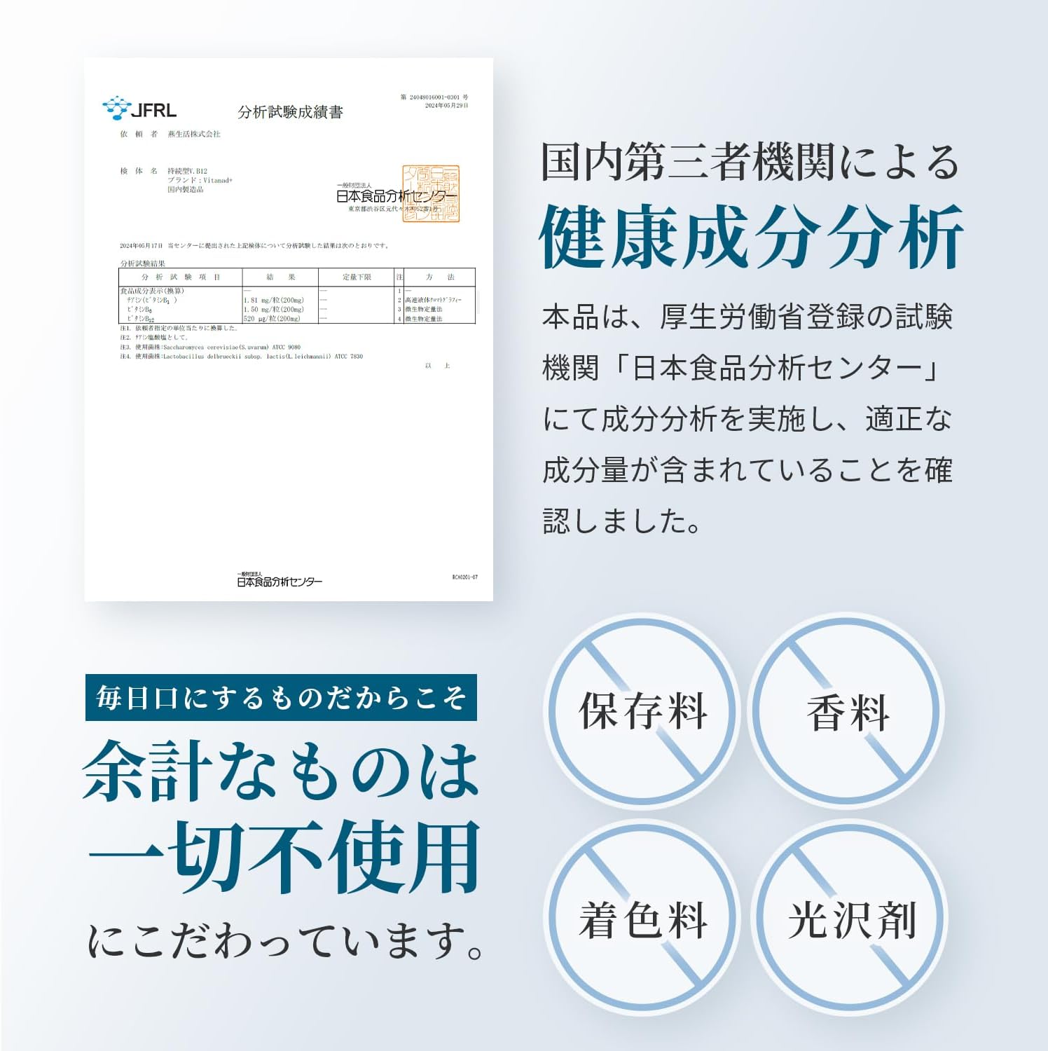 Sustained Release Vitamin B12 (1 Day Vitamin B12 1000μg / 180 Tablets) Supplement Vitamin B12 Made in Japan Nutritional Functional Food Vitanad+ (Vitanad+)