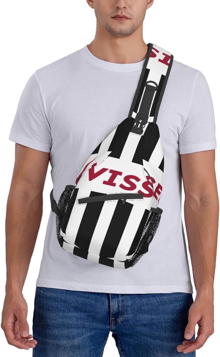Vissel Kobe Shoulder Bag, Large Capacity, Shoulder Bag, Crossbody Bag, Mountain Climbing, Outing, School, Events, Anime, Moe Goods, Multifunctional, Lightweight, Unisex, Gift, Sports, School Bag,