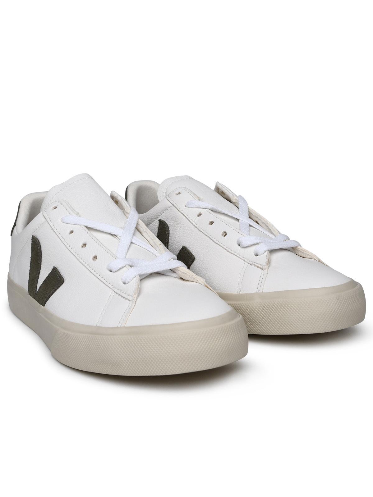 Veja Veja Ivory Chrome Free Lear Field Sneakers - Image 7