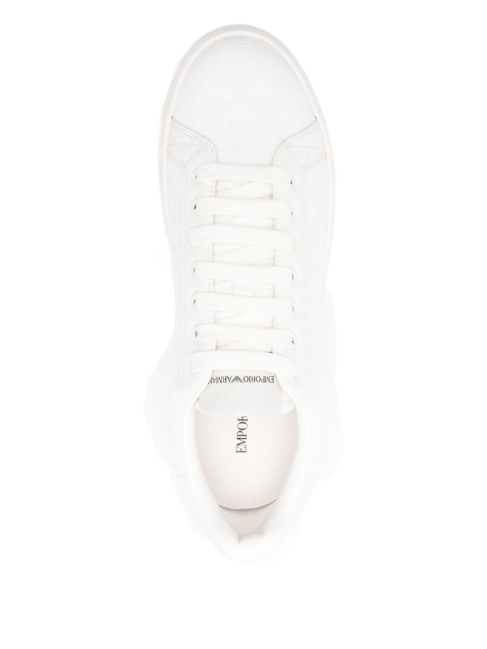 Emporio Emporio Armani Exclusive Allover Logo Sneakers - Image 7