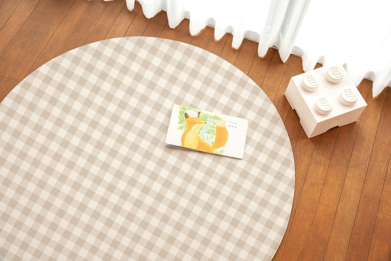 PARKLON Soft Cushion Mat, Antibacterial, Waterproof, Soundproof, Flameproof, Memory Foam, Reversible, Play Mat