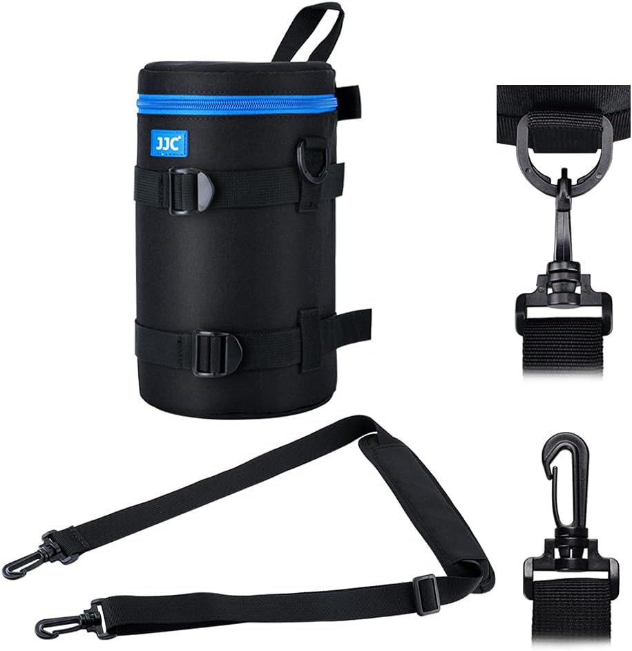 JJC Lens Case Lens Pouch for DSLR Camera Lens such as Canon RF 600mm F11 / EF 70-200mm F2.8L / 100-400mm F4.5-5.6L / Nikon AF-S Nikkor 70-200mm F2.8 and More Inner Size Polyester Water Repellent