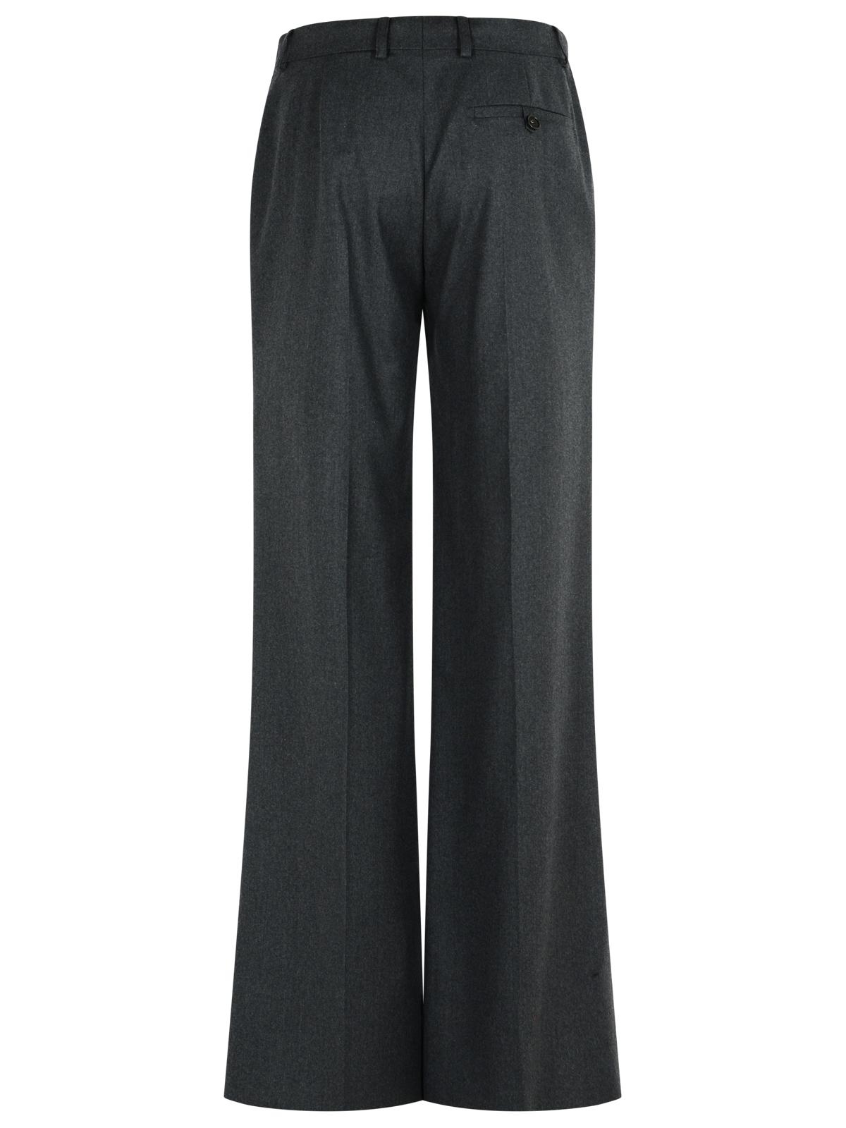 Stella Stella McCartney 'Flared'灰色のウールパンツCenere - Image 7