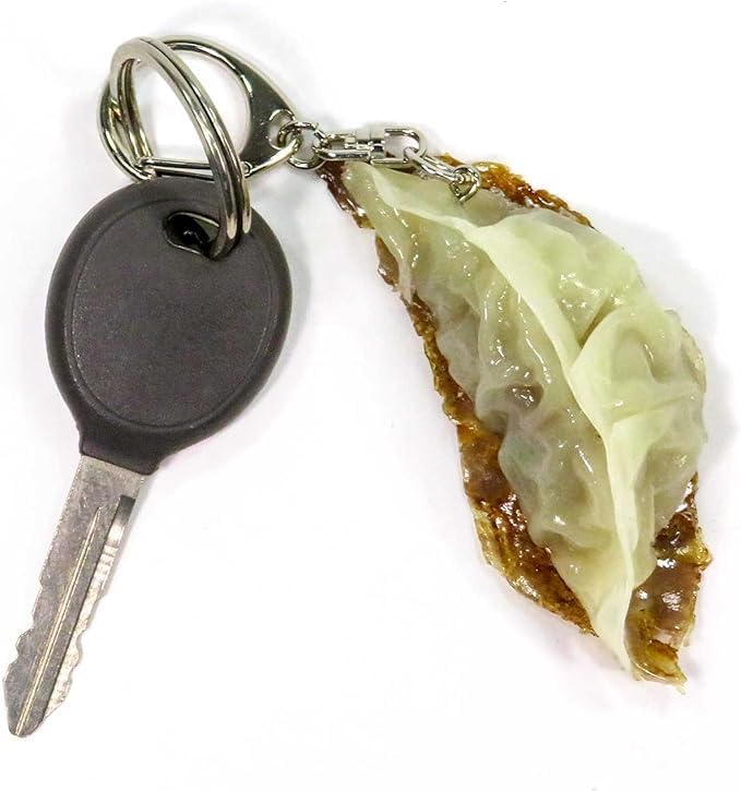 Food Sample Keychain: Irresistible Gyoza 219OK