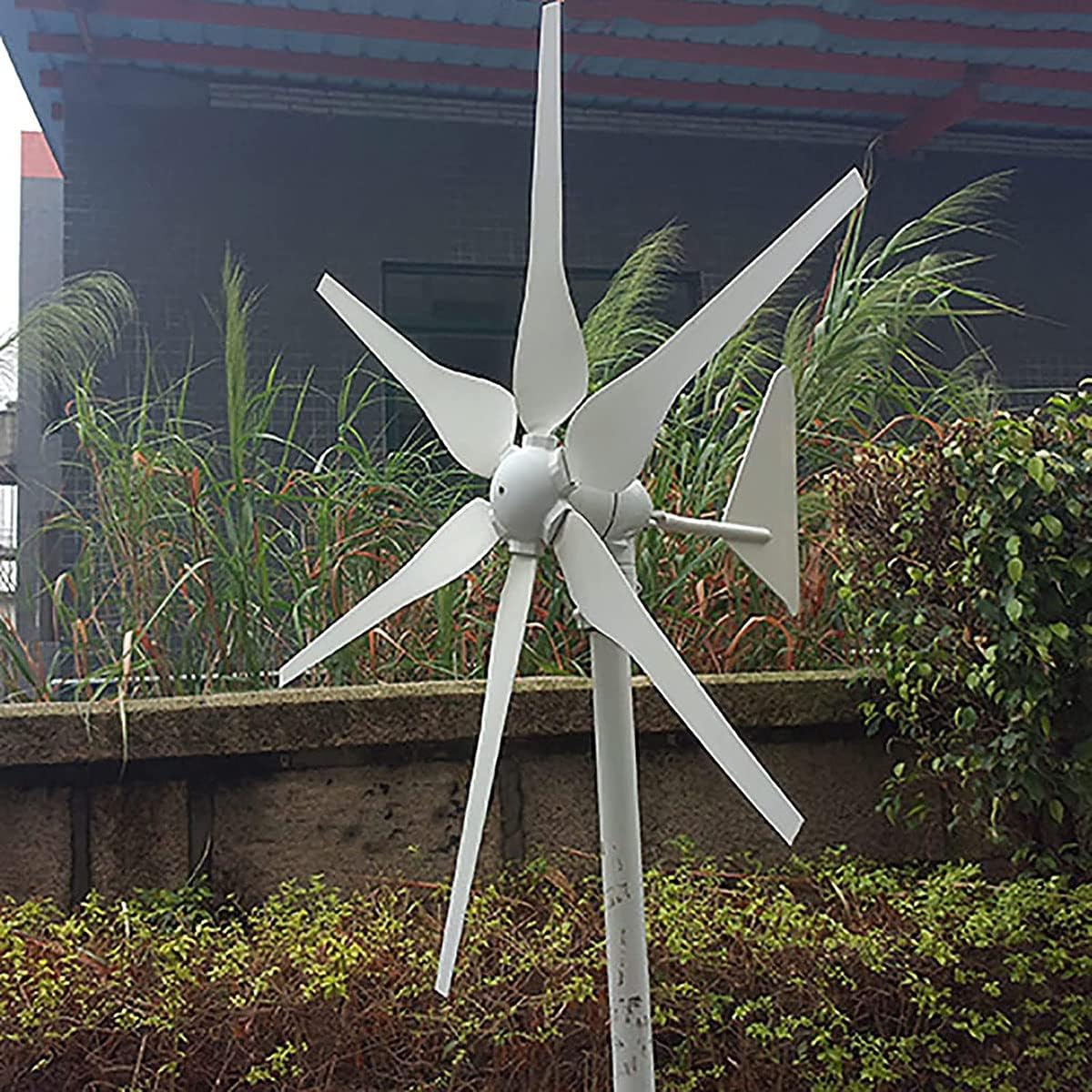 風力タービン、風力タービンジェネレーター 6ブレード低風速始動風力タービン 充電コントローラー付き、24V (12V)