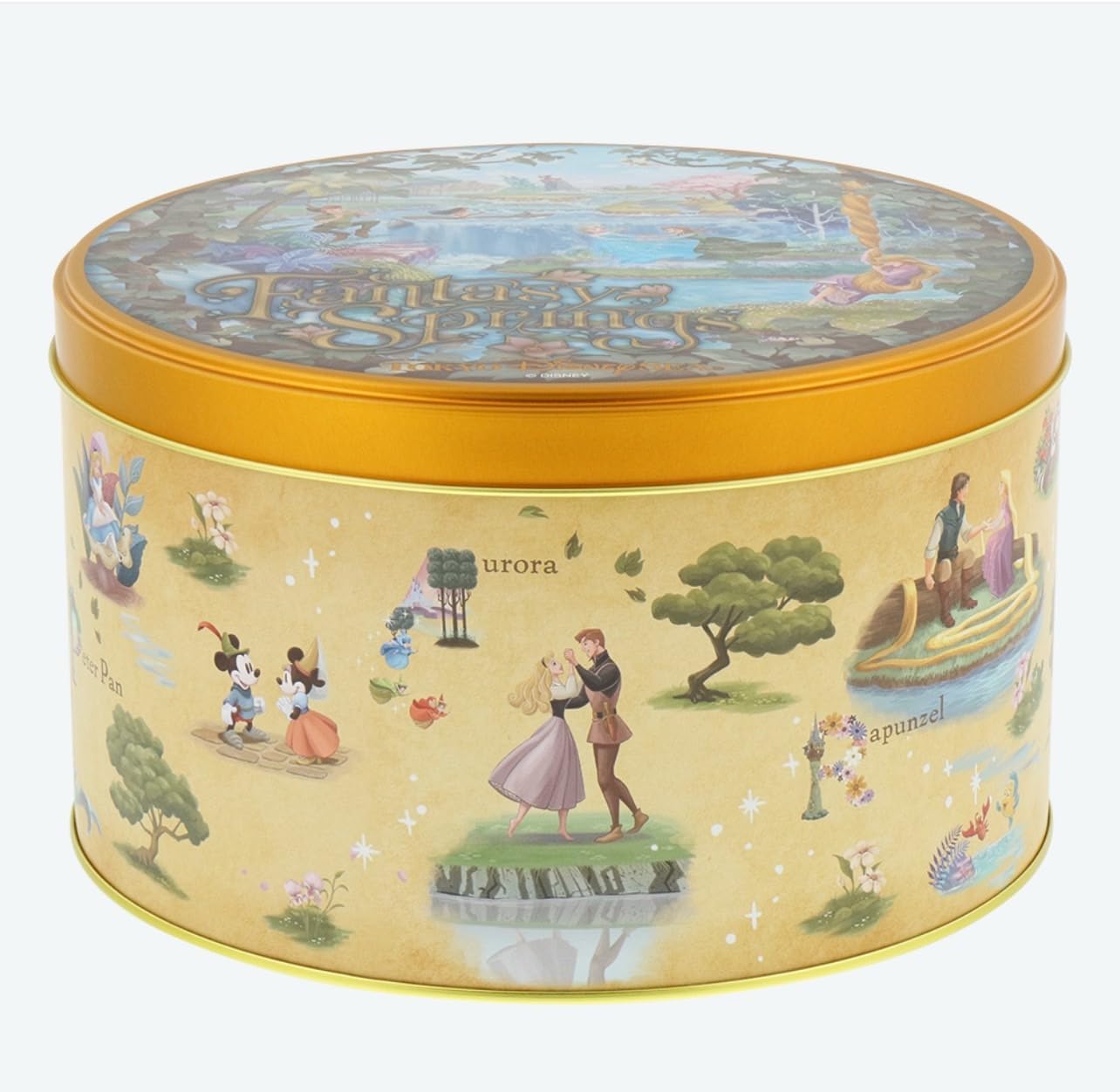(Tokyo Disney Sea Limited, Shopping Bag Included) Pasta Snack Can "Fantasy Springs" Fantasy Springs" Amazing Beautiful World View Themed Goods [Dreaming of Fantasy Springs] TDR Sweets Souvenir Disney