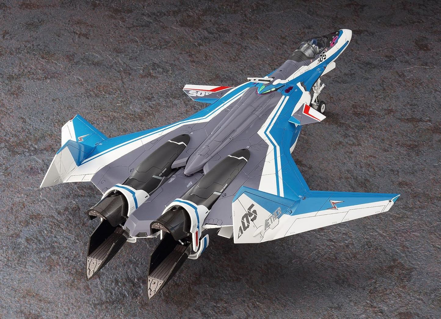 ハセガワ マクロスシリーズ マクロスデルタ VF-31J ジークフリード ハヤテ機 1/72スケール プラモデル 29
