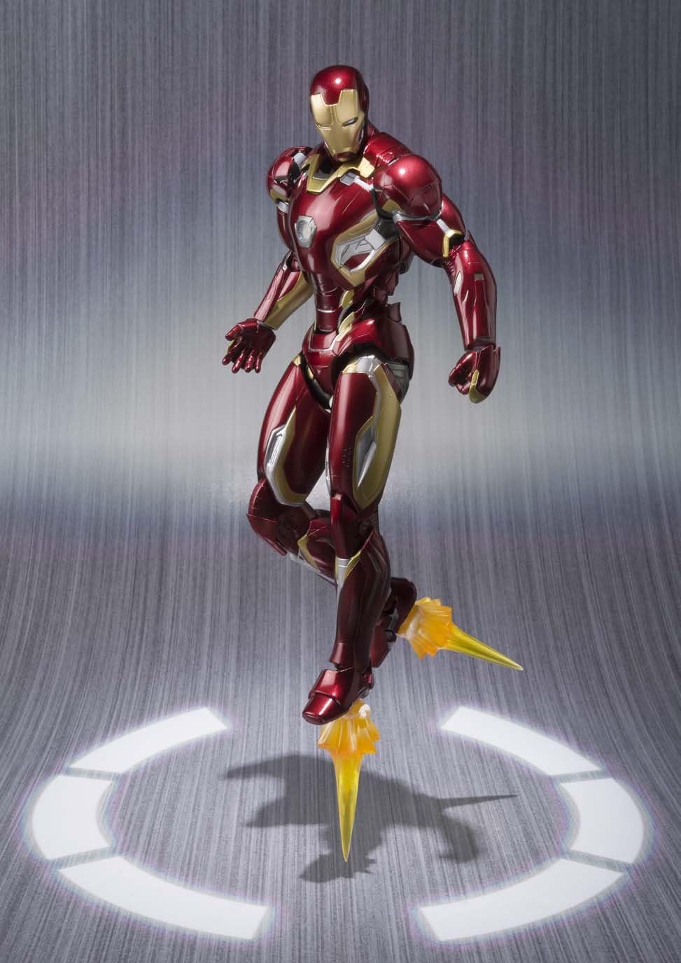 SH Figuarts Avengers Iron Man Mark 45 about 155mm ABS u0026 PVC u0026 die-cast painted action figure