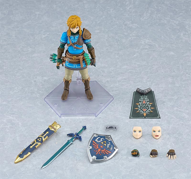figma The Legend of Zelda Tears of the Kingdom Link Tears of the Kingdom Ver. Non-scale, Plastic, Pre-painted Action Figure