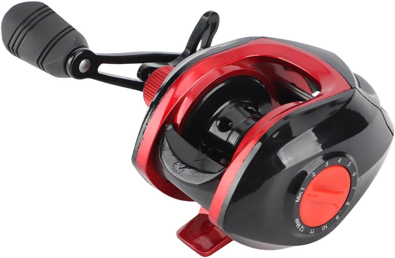 Chinu Reel, Sea Bream Reel, Raft Reel, Caset Fishing, Fly Fishing Reel, Left/Right Hand, 7.2:1 Gear Ratio, 17+1BB, Maximum Drag Force, 17.6 lbs (8 kg), Ice Fishing, Boat Fishing, Throwing, Waterproof