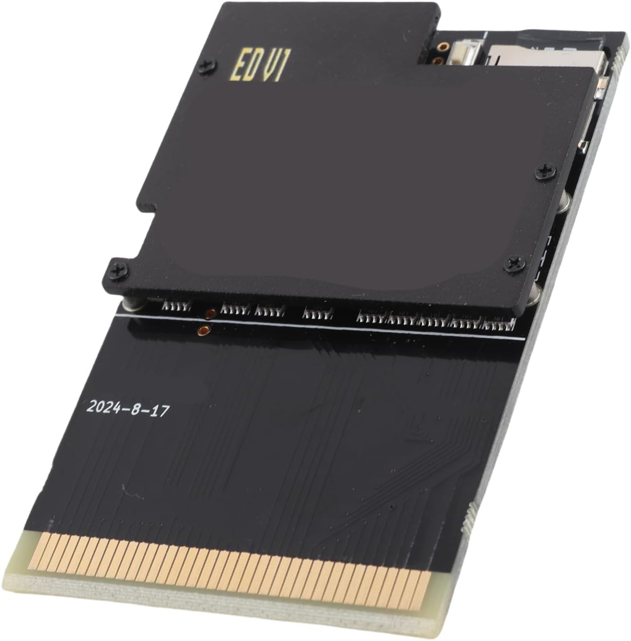 Game Cartridge with 1000 in 1 Game for Wuyuzi PC Engine and TurboGrafx 16, Black Gold Flash Card with 8G Memory, Perfect Gift for Retro Fans