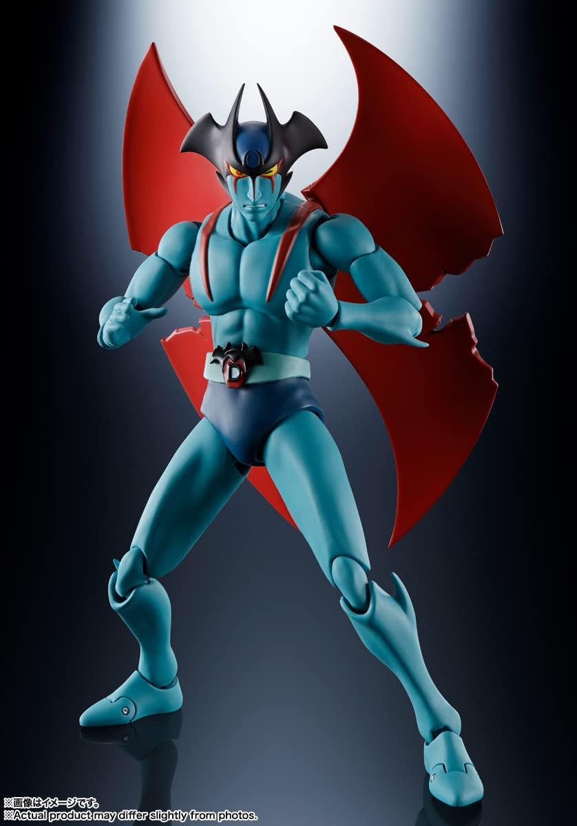 S.H. Figuarts Devilman D.C. 50th Anniversary Version, Approx. 6.7 inches (170 mm), ABS & PVC Pre-painted Action Figure