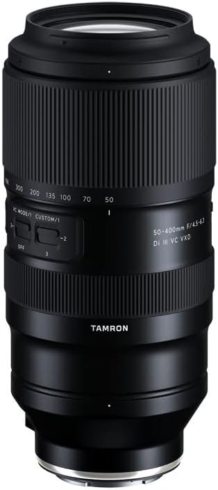 Tamron 50-400mm F4.5-6.3 Di III VC VXD for Sony E-Mount [A067]