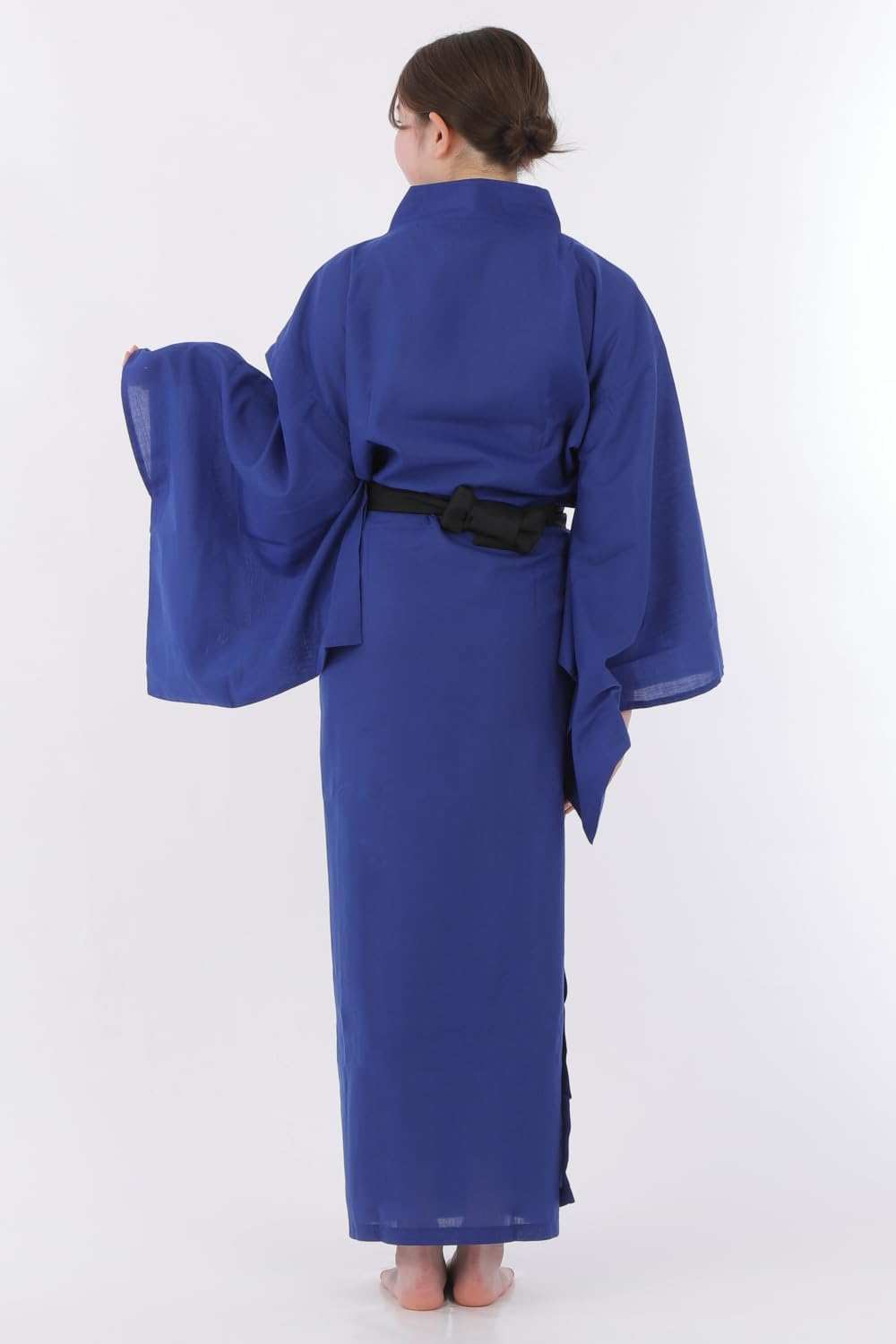 Magic Night Kimono Color Kimono, Blue, 63.0 - 68.9 inches (160 - 175 cm), Cosplay, Costume, Theater, Period Drama, Party