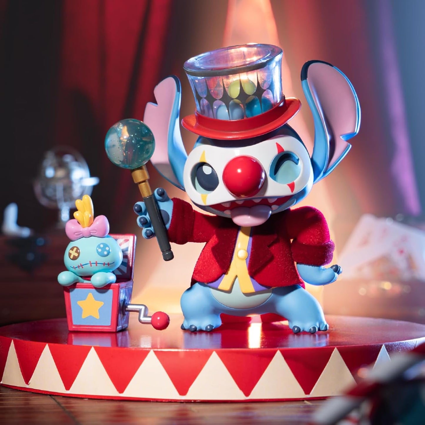 TOP TOY Disney Stitch Fanny Diary 2.0 Series [1 Piece] Plush Toy Blind Box Figure Soft Vinyl PVC Premium Toy Birthday Present for Disney Character Collectors