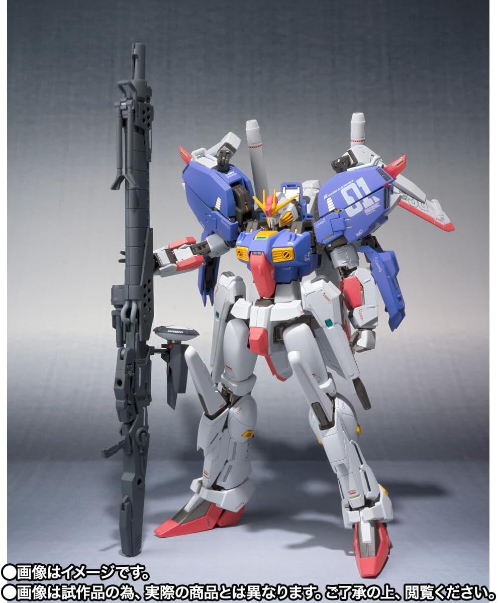 Metal Robot Spirits (Ka Signature) S Gundam Booster Unit Mounted Gundam Sentinel Painted Action Figure