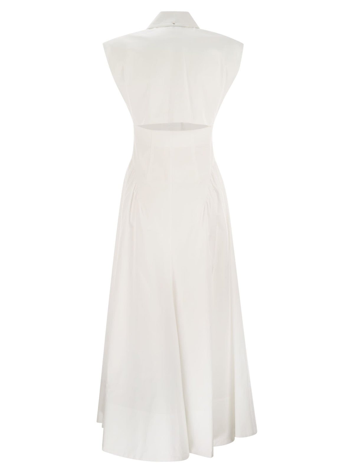 Sportmax SportMax Fabianaノースリーブコットンドレス - Image 7