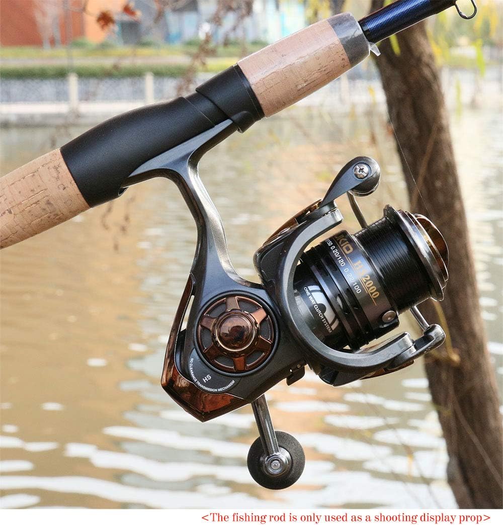 Spinning Reel, 5000/6000 #, 33.1 lbs (15 kg), Drag Force, Suitable for Sabiki, Horse Mackerel, Fisherfish, Large Blue Objects, Fishing Reel, 3+1BB, 5.2:1 Gear Ratio, Reel, Far-Throw Fishing Wheel,