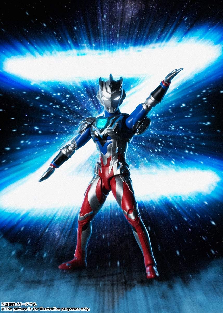 S.H. Figuarts Ultraman Zet Alpha Edge, Approx. 5.9 inches (150 mm), PVC & ABS, Pre-painted Action Figure