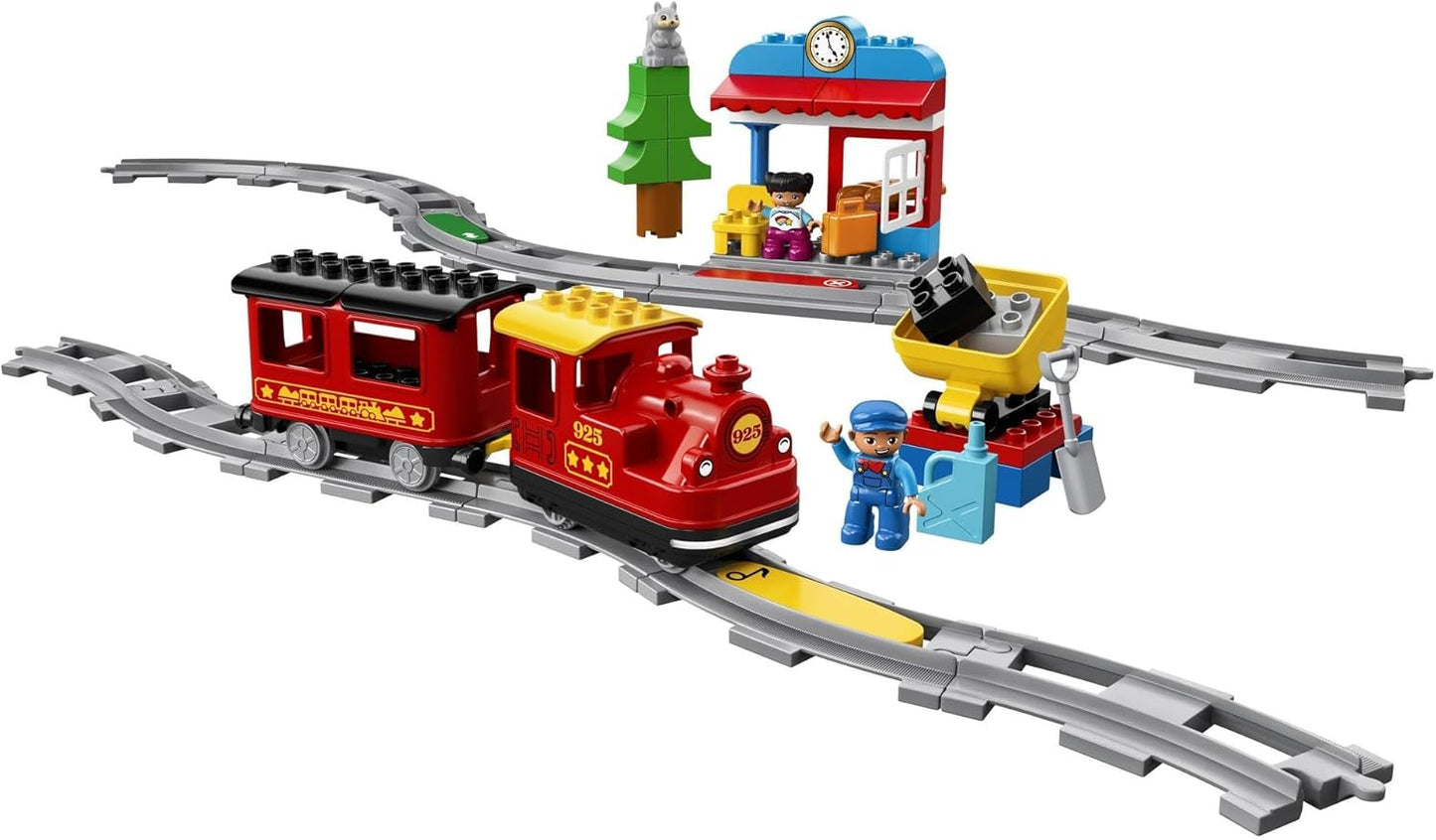 LEGO Duplo You Are The Conductor! Push and Go Locomotive Deluxe Toy Present Birthday Blocks Educational Christmas For Boys and Girls Children 1 and a Half Years 2 Years 5 Years Toddler Train Vehicles