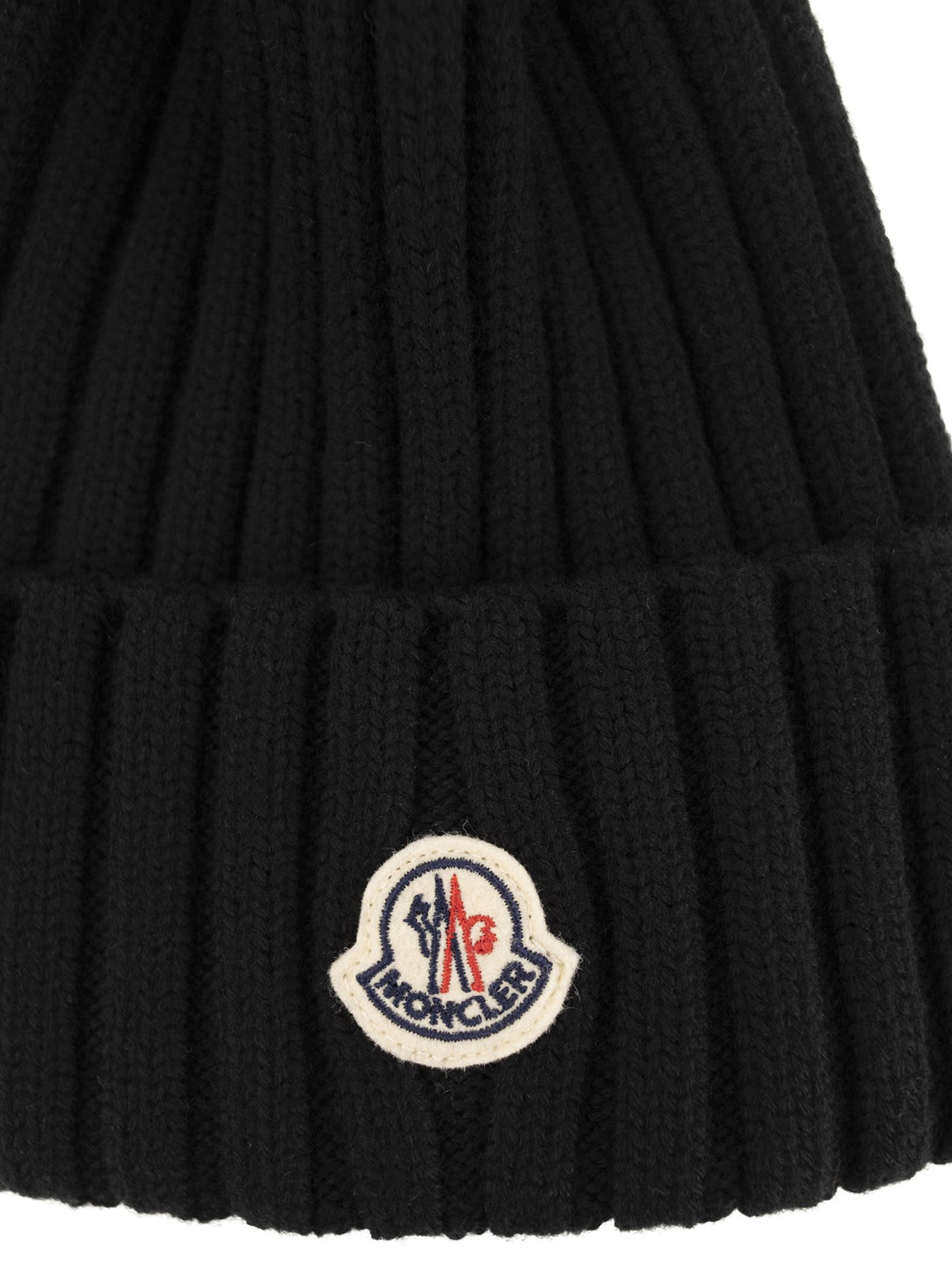 Moncler 合成pompomを備えたモンクレールウールキャップ - Image 7
