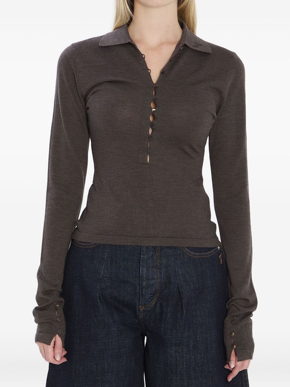 Jacquemus Jacquemus Le Polo Merino - Image 7