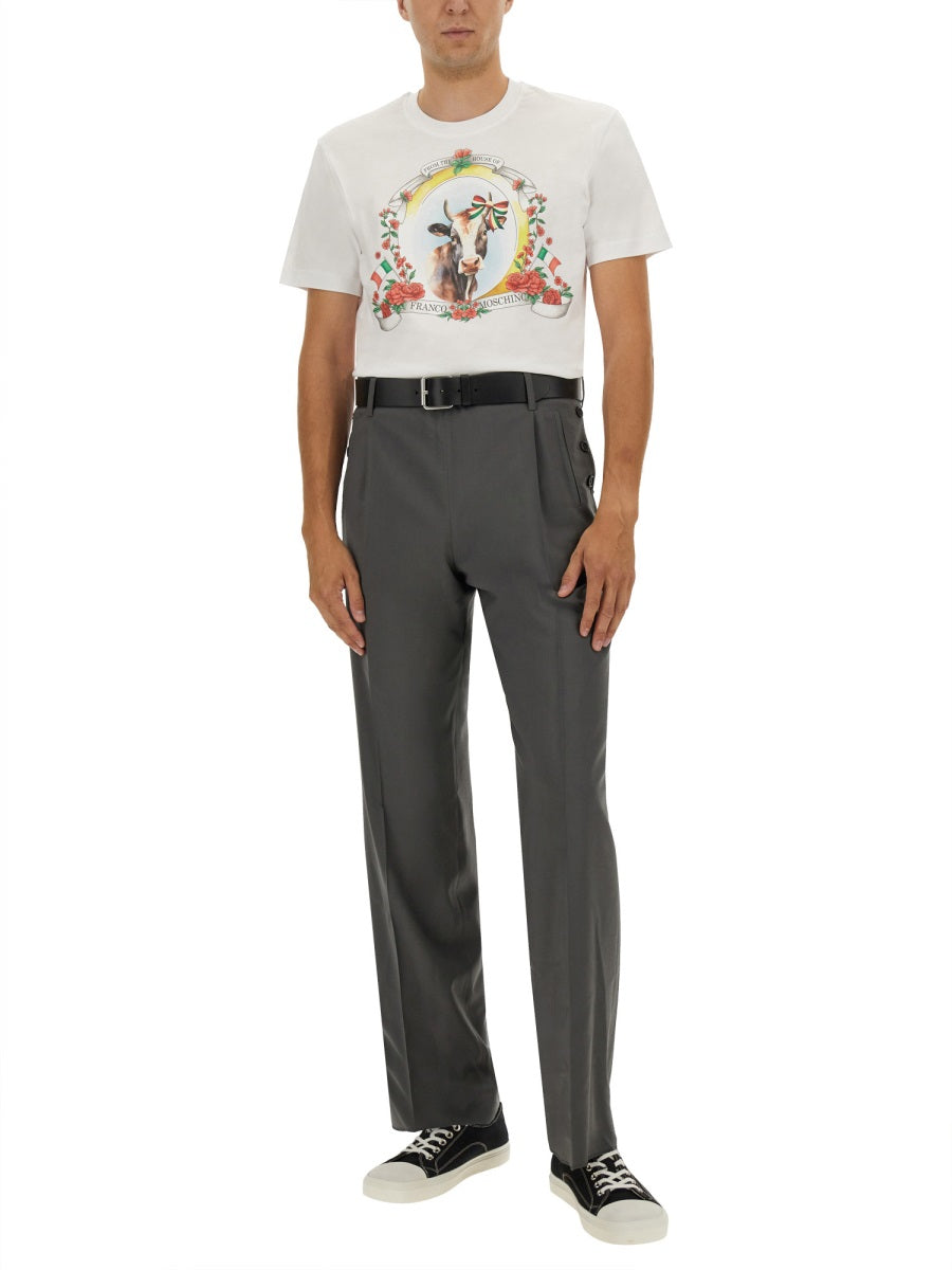 Moschino ロゴ付きのモスキーノTシャツ - Image 7