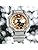 Casio G-Shock G-Shock G-Shock 2100 Casio Analog-Digi Watch, Clear, Rose Gold, Skeleton GA-2100BM-7A5, Men's Overseas Model