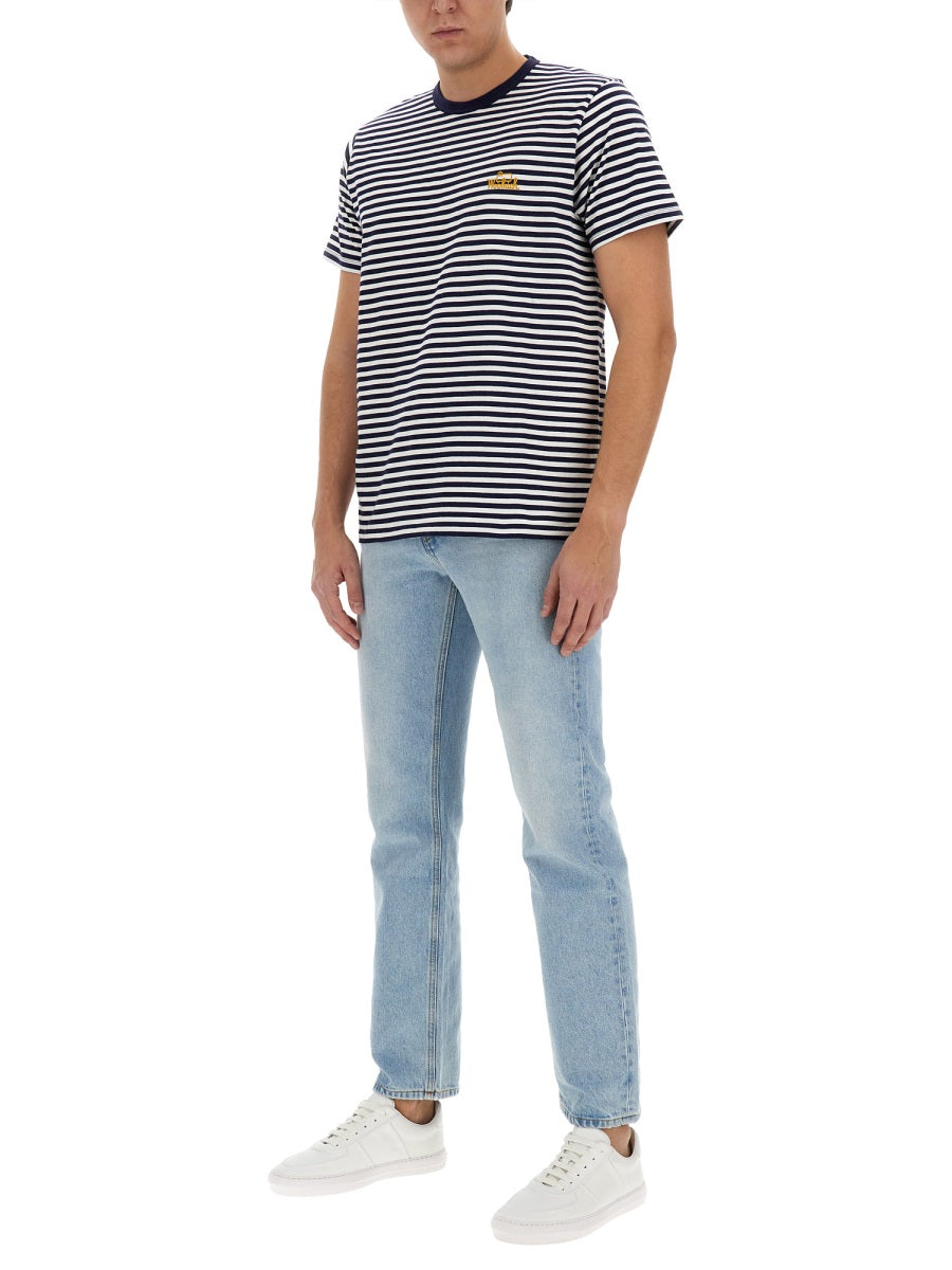 Woolrich Woolrich Striped T Shirt - Image 7