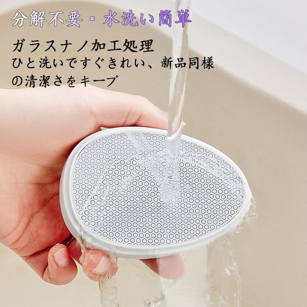 Next-Generation Hair Removal Device, Painless Hair Removal Device, Exfoliating Physical Hair Removal, Palm Size, Lightweight, Unisex, Easy Operation, No Pain, For Beginners, Household, Business Trip
