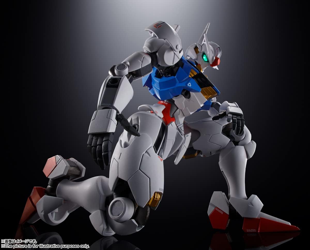 TAMASHII NATIONS Super Alloy Mobile Suit Gundam: Witch from Mercury Gundam Aerial Approx. 7.1 inches (180 mm), ABS & PVC & Die-cast, Pre-painted Action Figure