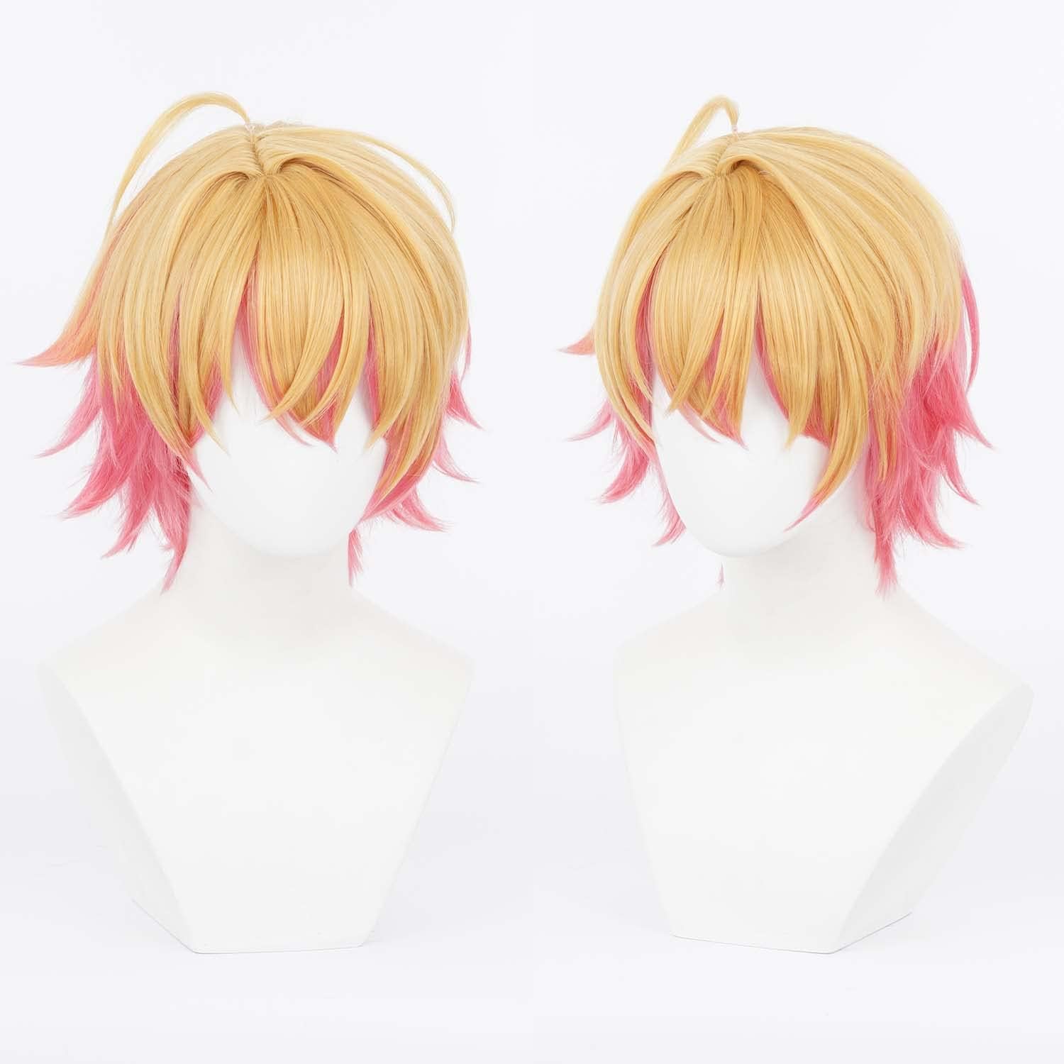 LVMEY Hoshino Aqua Cosplay Wig, Disguise, Heat Resistant Wig, Cosplay Costume, Accessory for Cosplay, Includes Wig Net, Comic Event, Halloween, Christmas, Cultural Festivals, Festivals, School