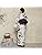 Kyoto Kimono Yuzen Women's Yukata Waistband Set of 2, Monotone, White, Black, Retro, Yukata, Cotton, Summer, Kimono