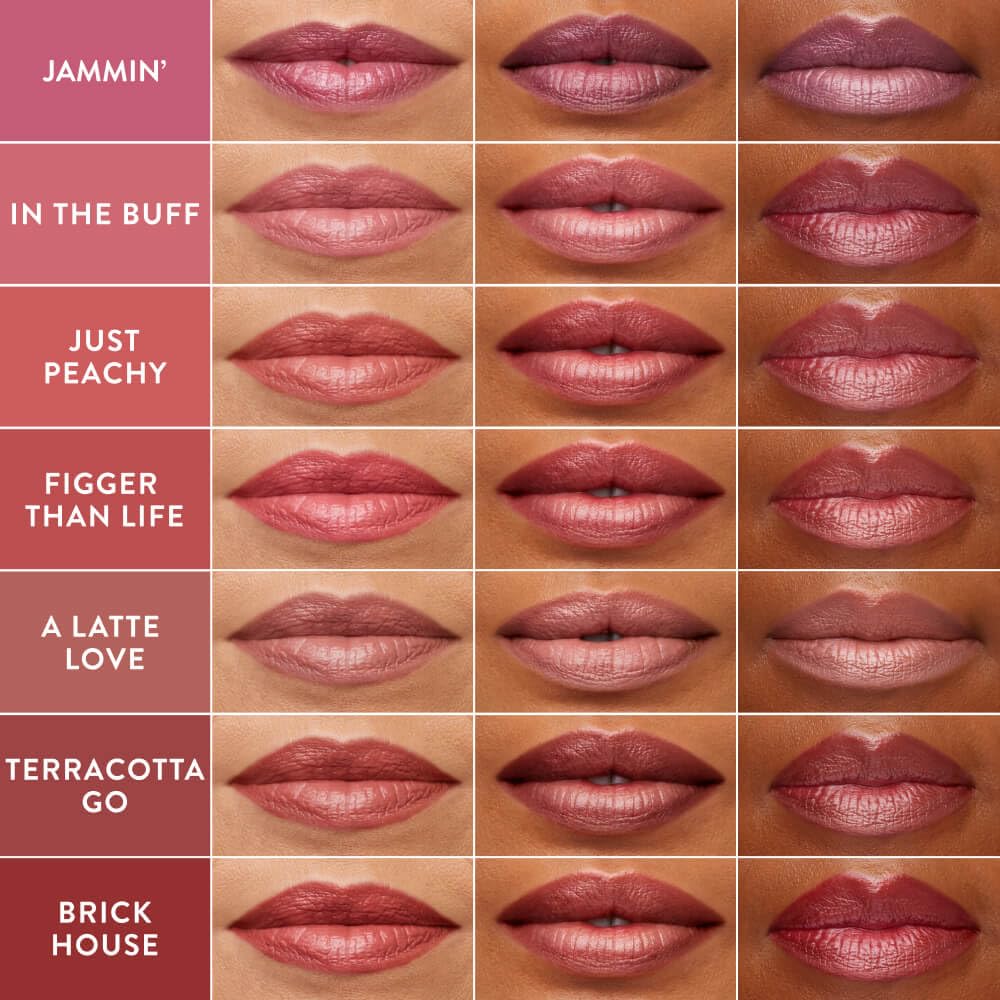 LAURA GELLER NEW YORK Bálsamo en gel hidratante con color para labios - In the Buff - Vitamina E hidratante - Acabado semibrillante