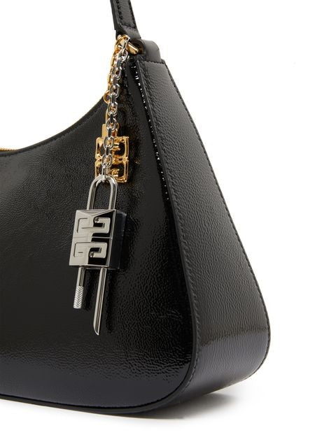 GIVENCHY スモール ラッキーロック パテントレザー バッグ - Image 7