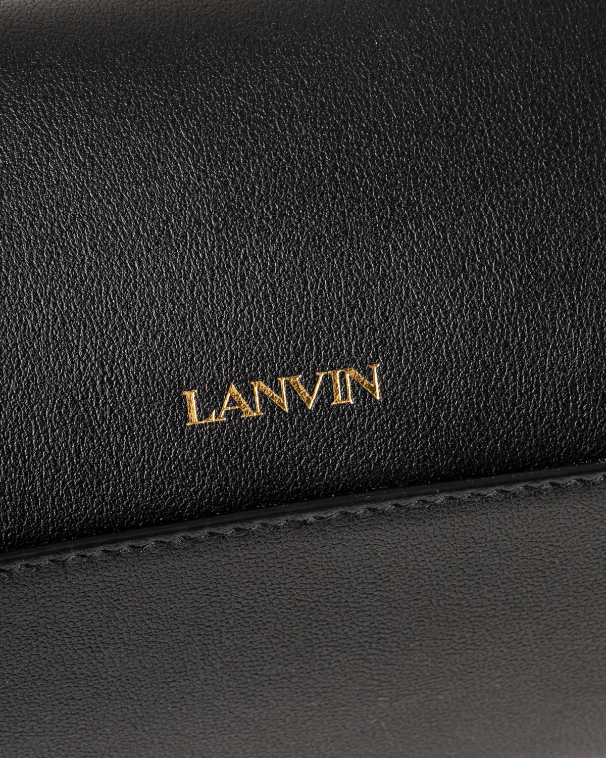 Lanvin ランビンバッグ..黒 - Image 7